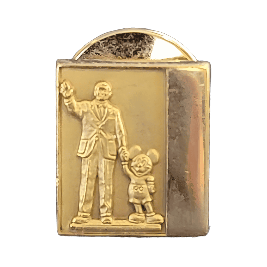 Walt, Mickey - Cast Exclusive (no tail) Disney pin