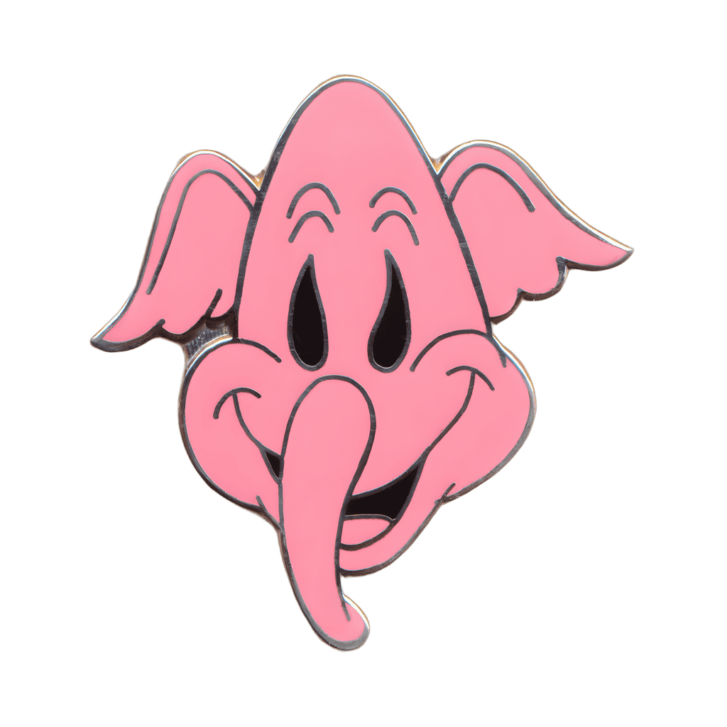 Pink Elephant Disney pin