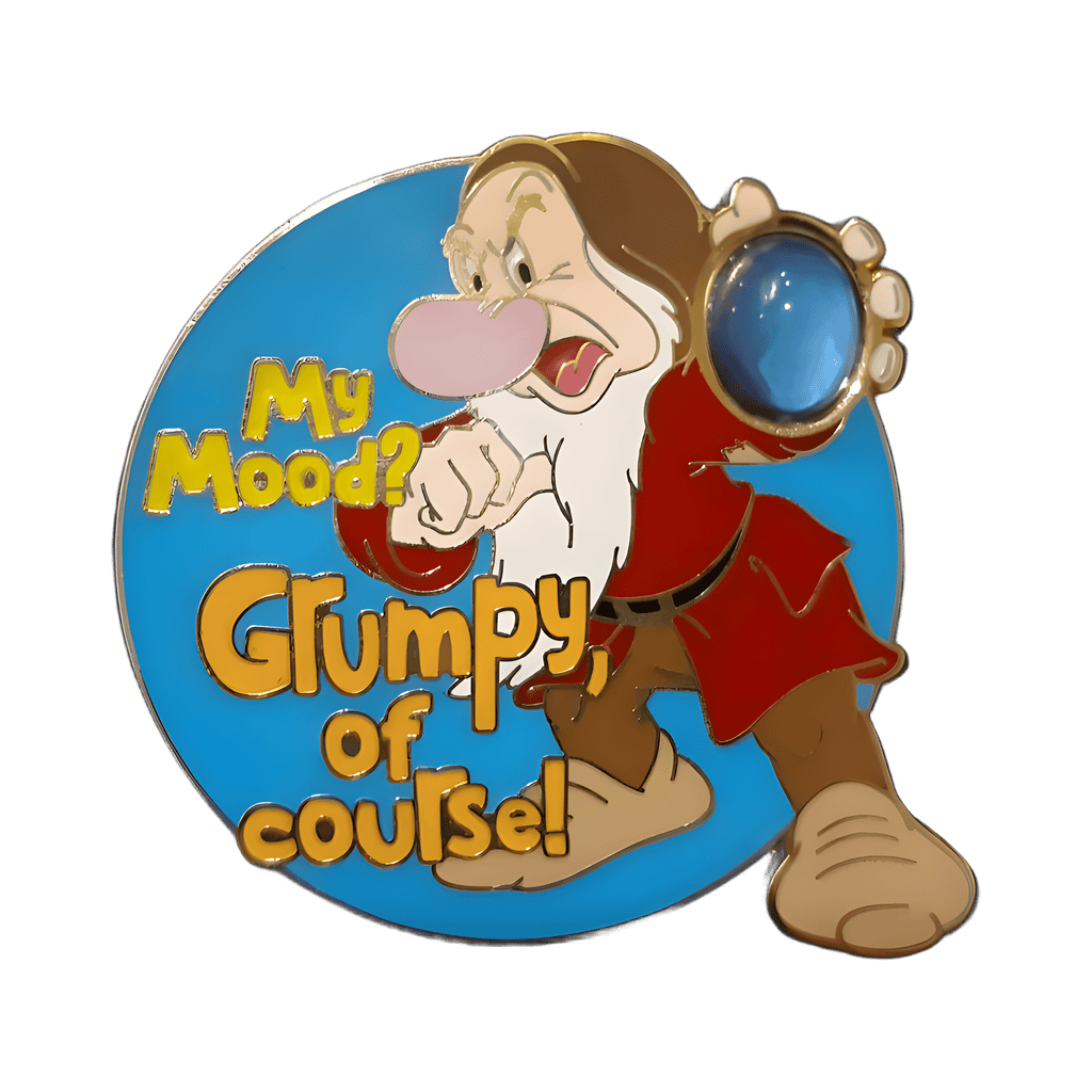 Grumpy Disney pin
