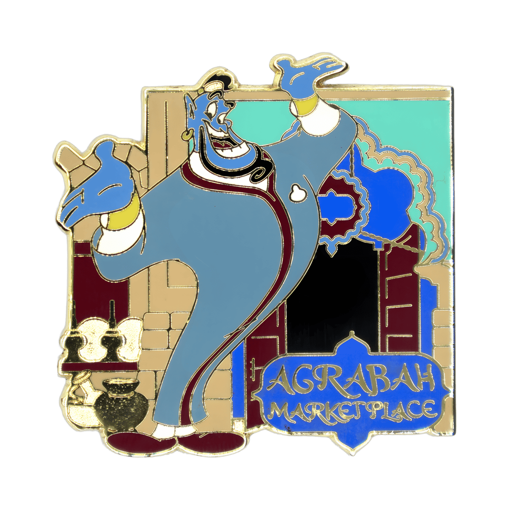 Agrabah Marketplace Genie Disney pin