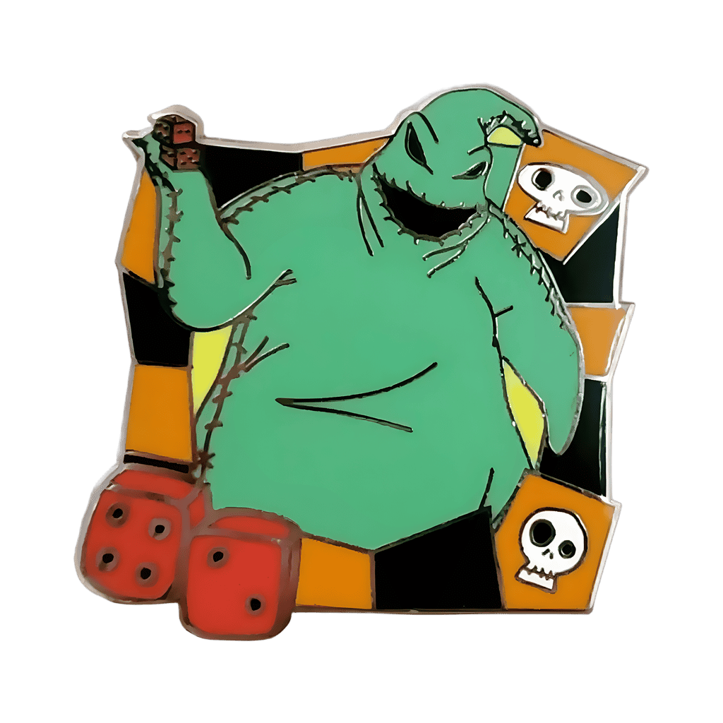 Hip Lanyard - Nightmare Before Christmas - Oogie Boogie Disney pin