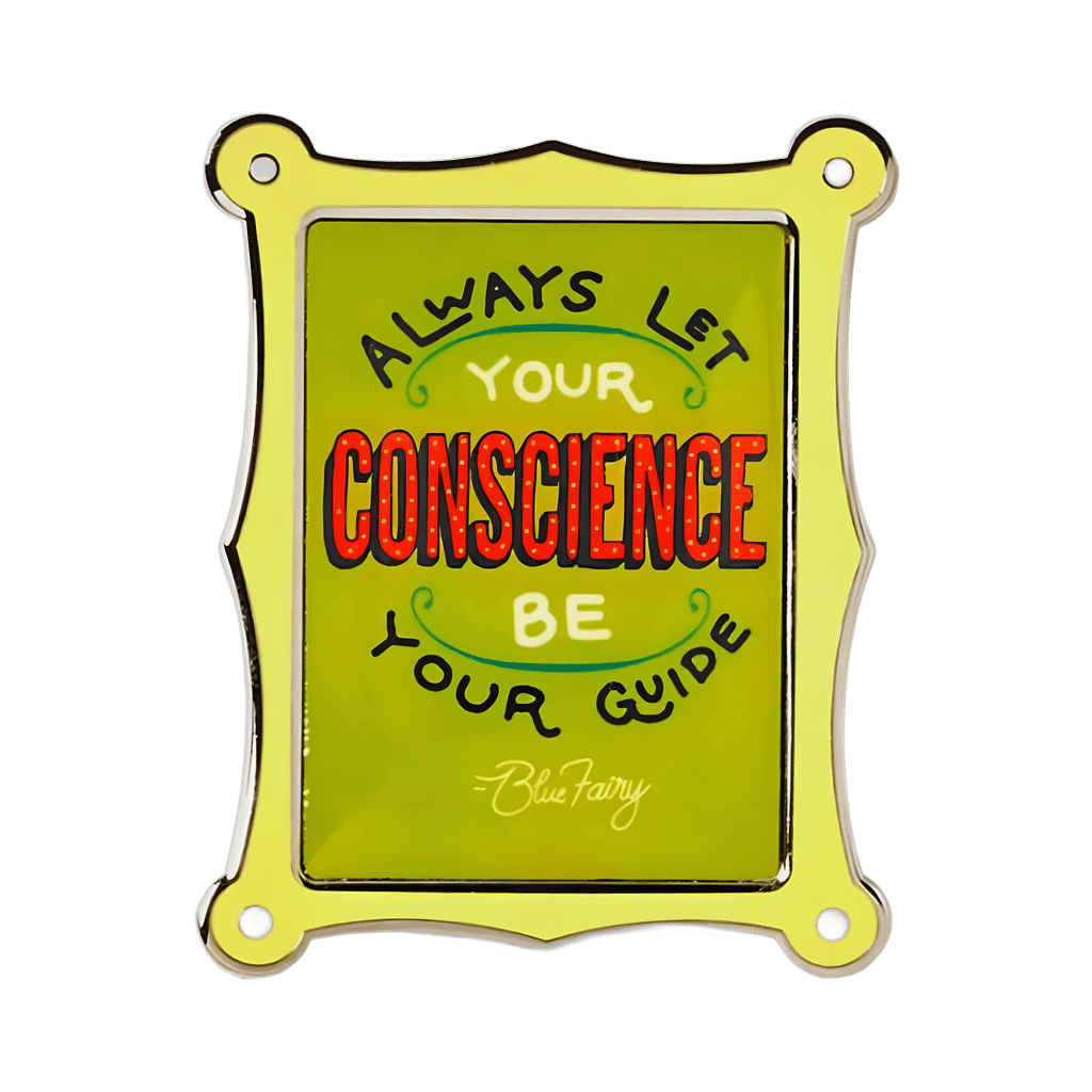Pinocchio - Blue Fairy Quote Disney pin