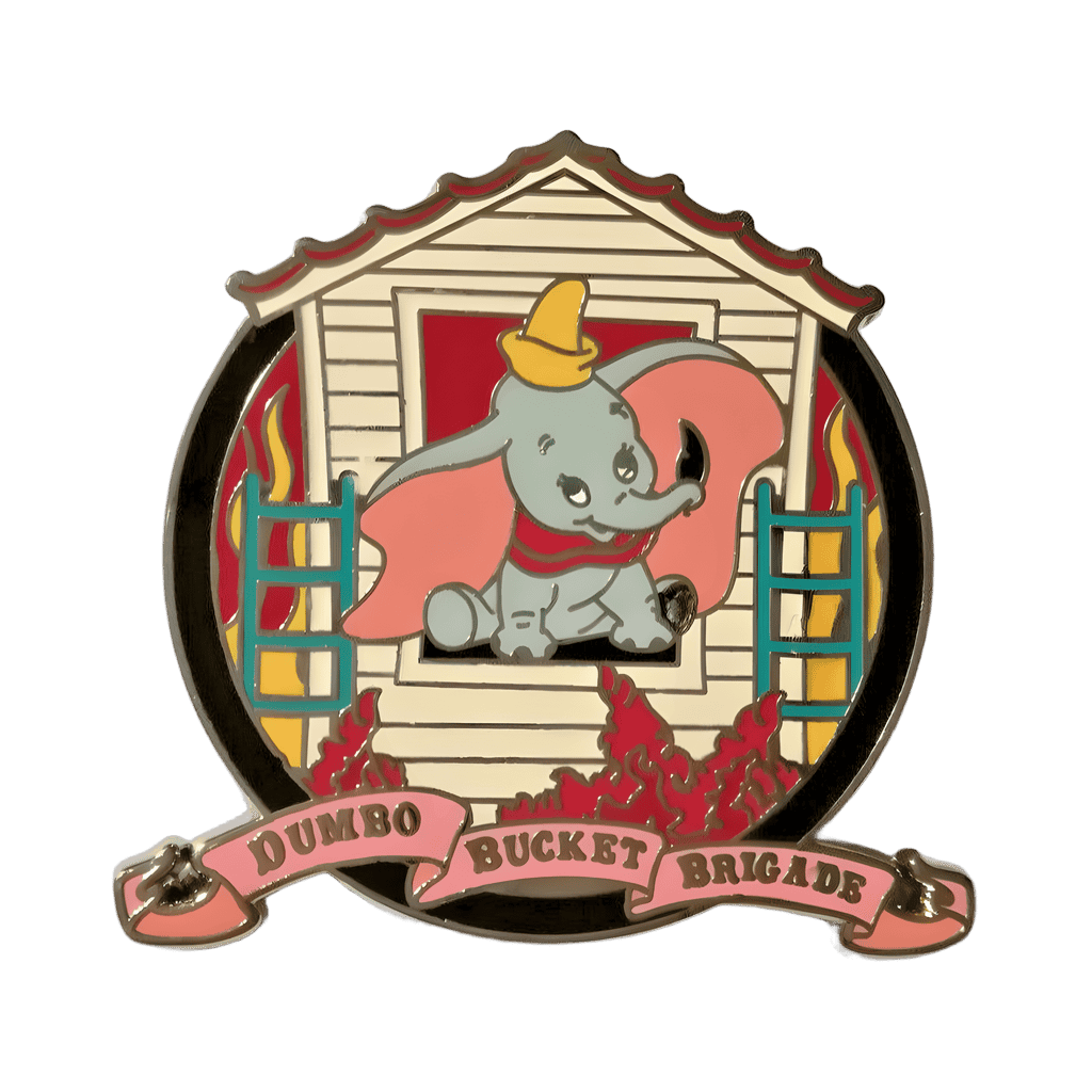 Dumbo Bucket Brigade Disney pin