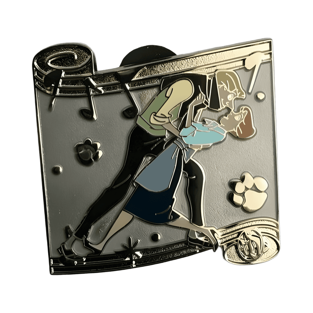 Dancing Scroll Mystery Collection - Roger and Anita CHASER Disney pin