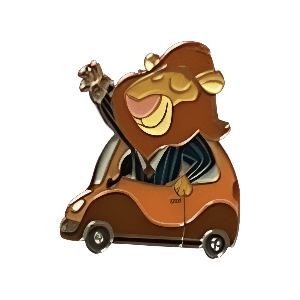 Mayor Lionheart Disney pin