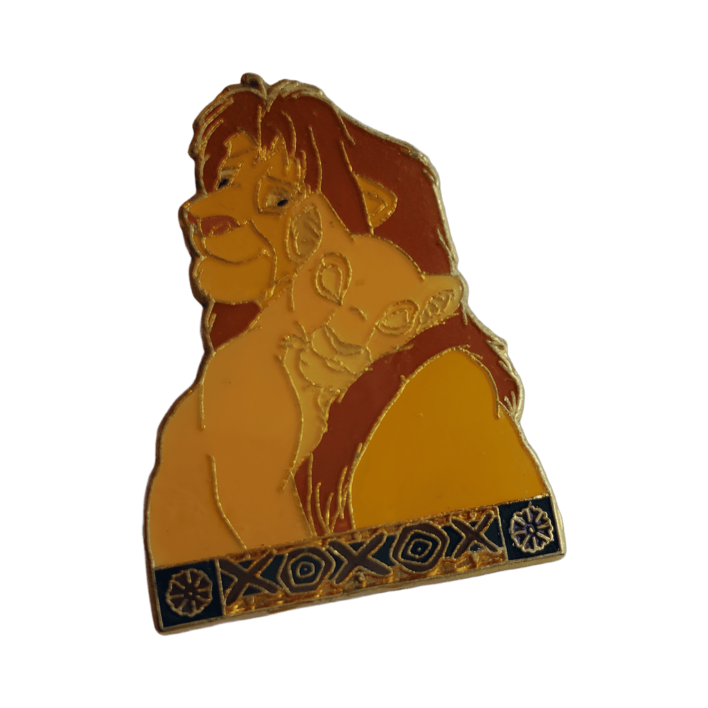 Adult Simba and Nala Disney pin