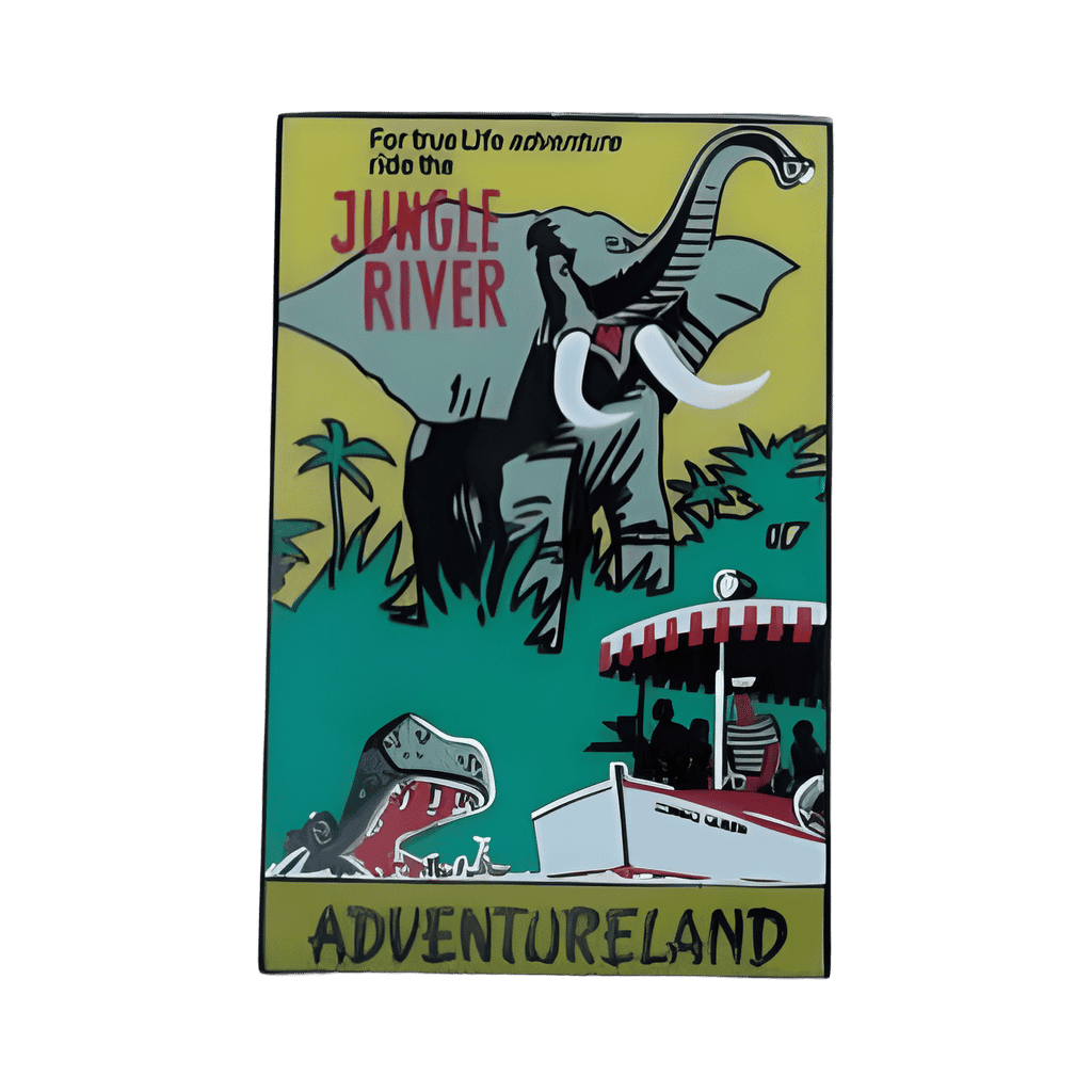 Jungle River Disney pin