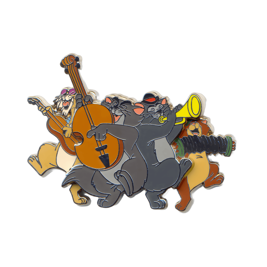 Alley Cats - Hit Cat, Billy Boss, Scat Cat, and Peppo Disney pin