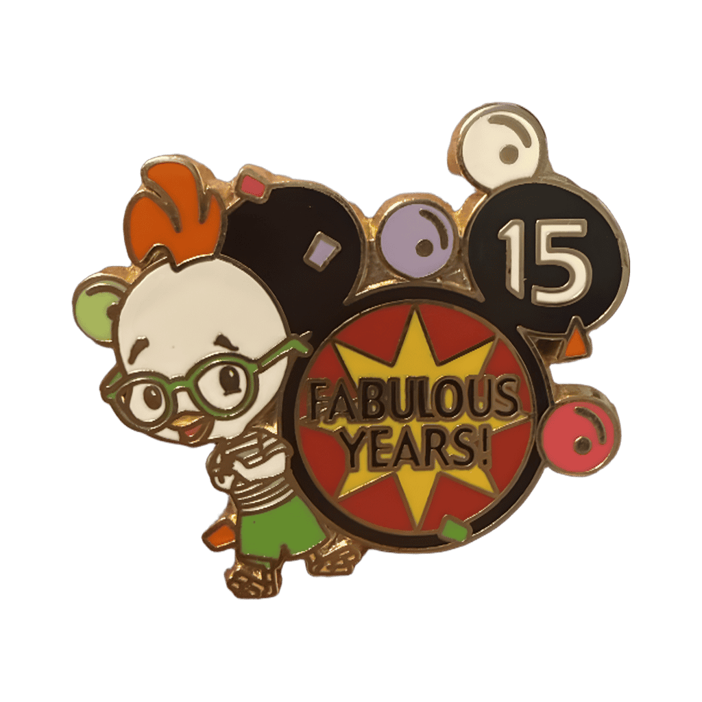 15 Fabulous Years Chicken Little Disney pin