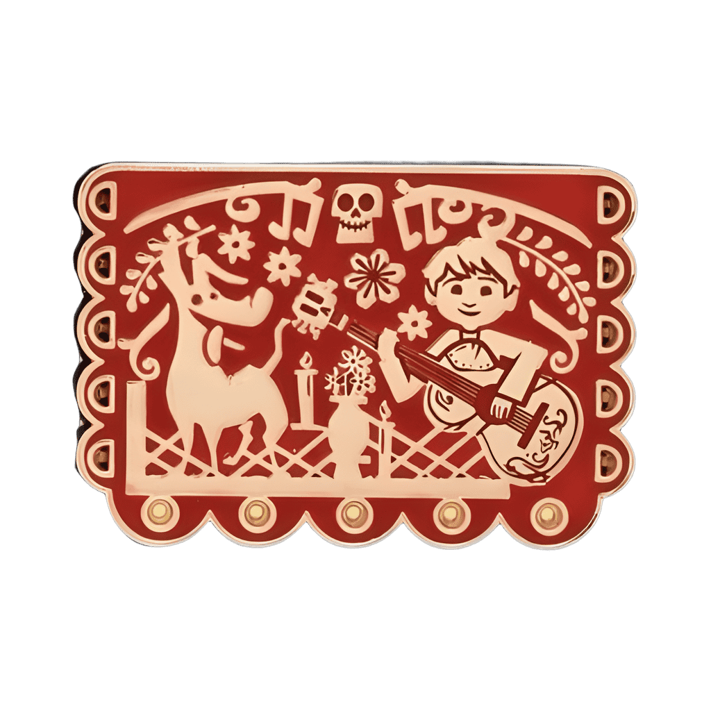 Miguel and Dante Banner Disney pin