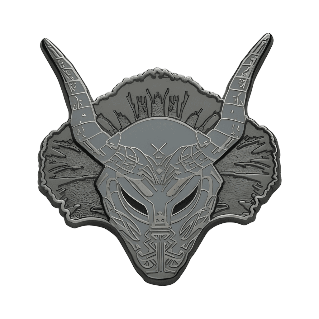 Erik Killmonger Tribal Mask Disney pin