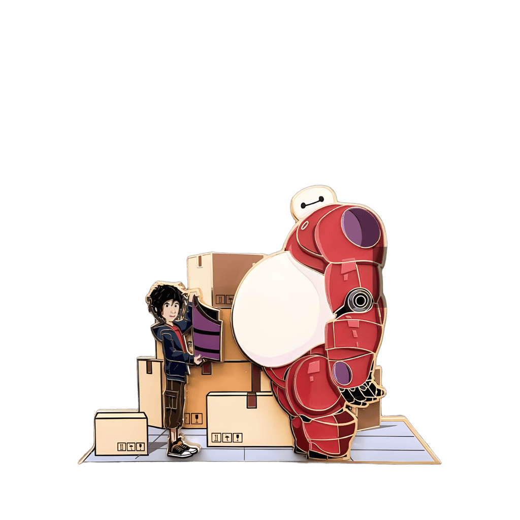 Super Baymax Disney pin