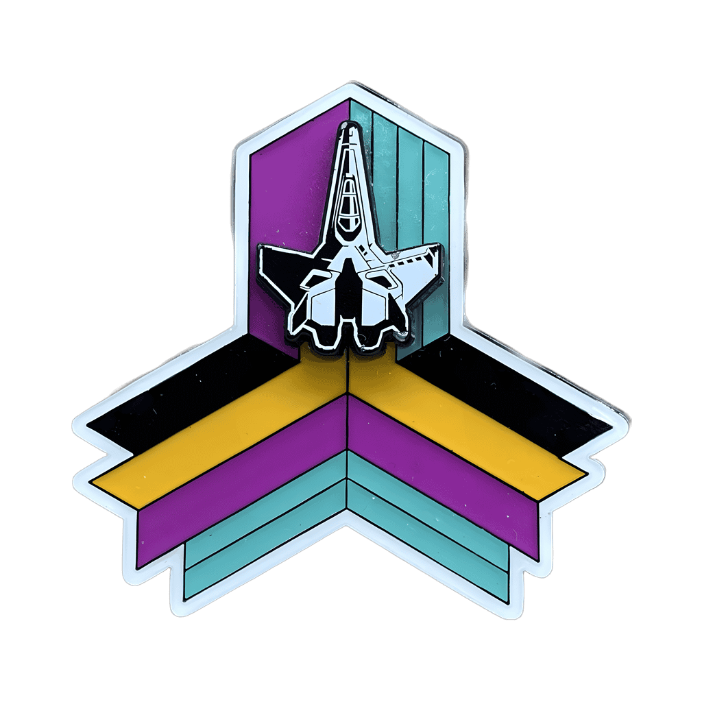 XL-15 (overhead view) Disney pin
