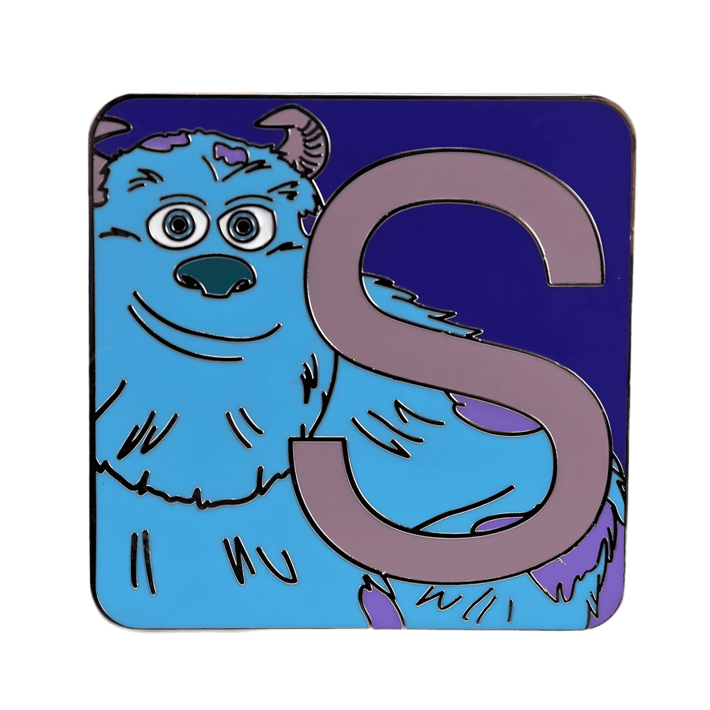 S is for Sulley Disney pin