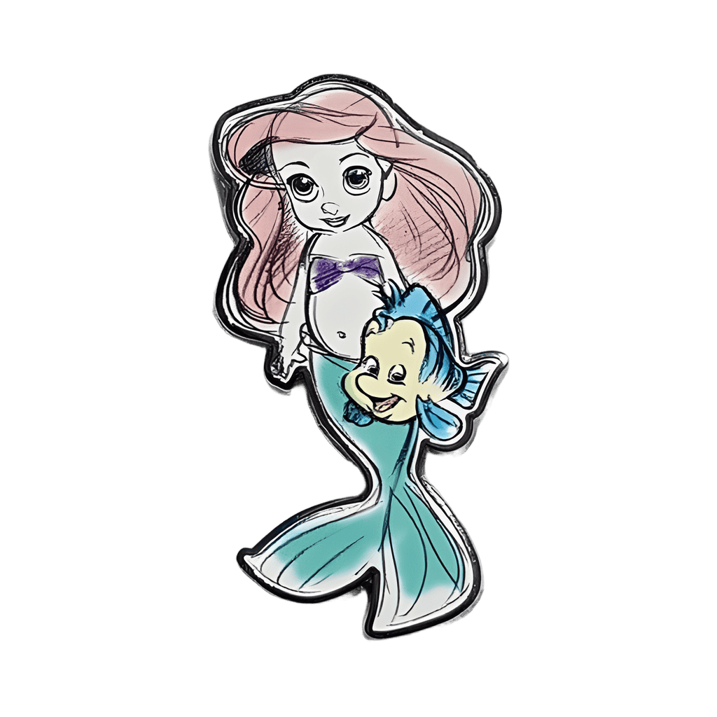 Series 1 — Ariel (Pastel Hair Version) Disney pin