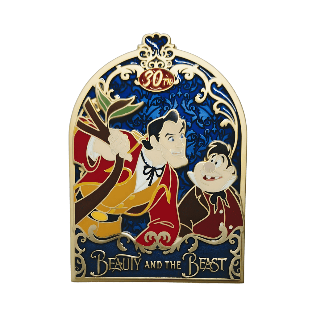 Gaston & Lefou Disney pin