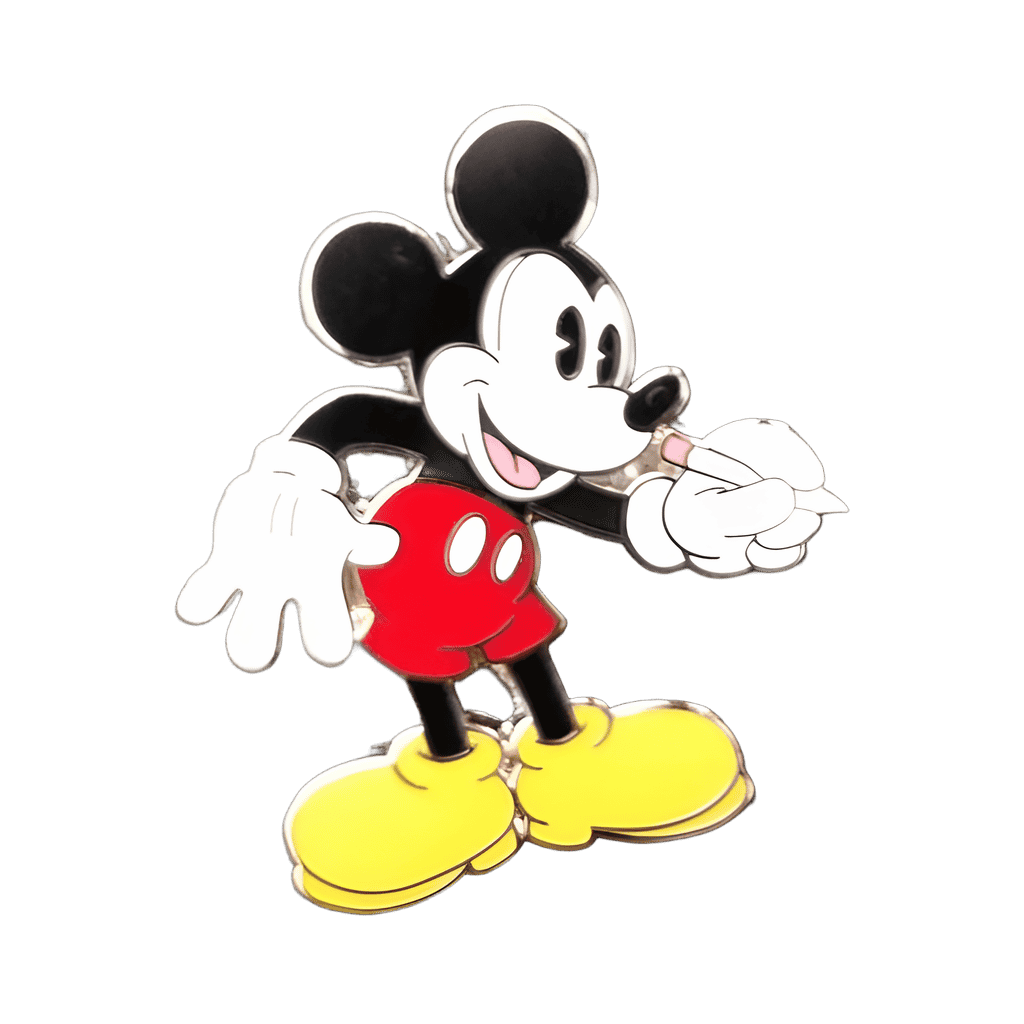 Pie Eyed Mickey Writing with Pencil Disney pin