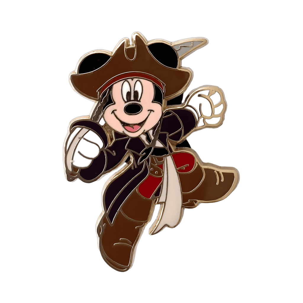 Mickey as a Pirate Disney pin