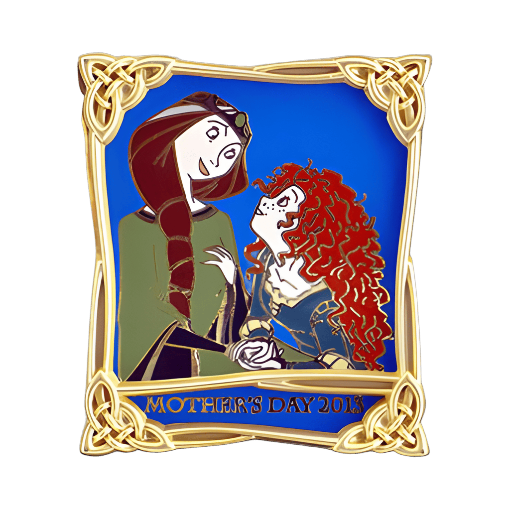 2013 - Elinor and Merida Disney pin
