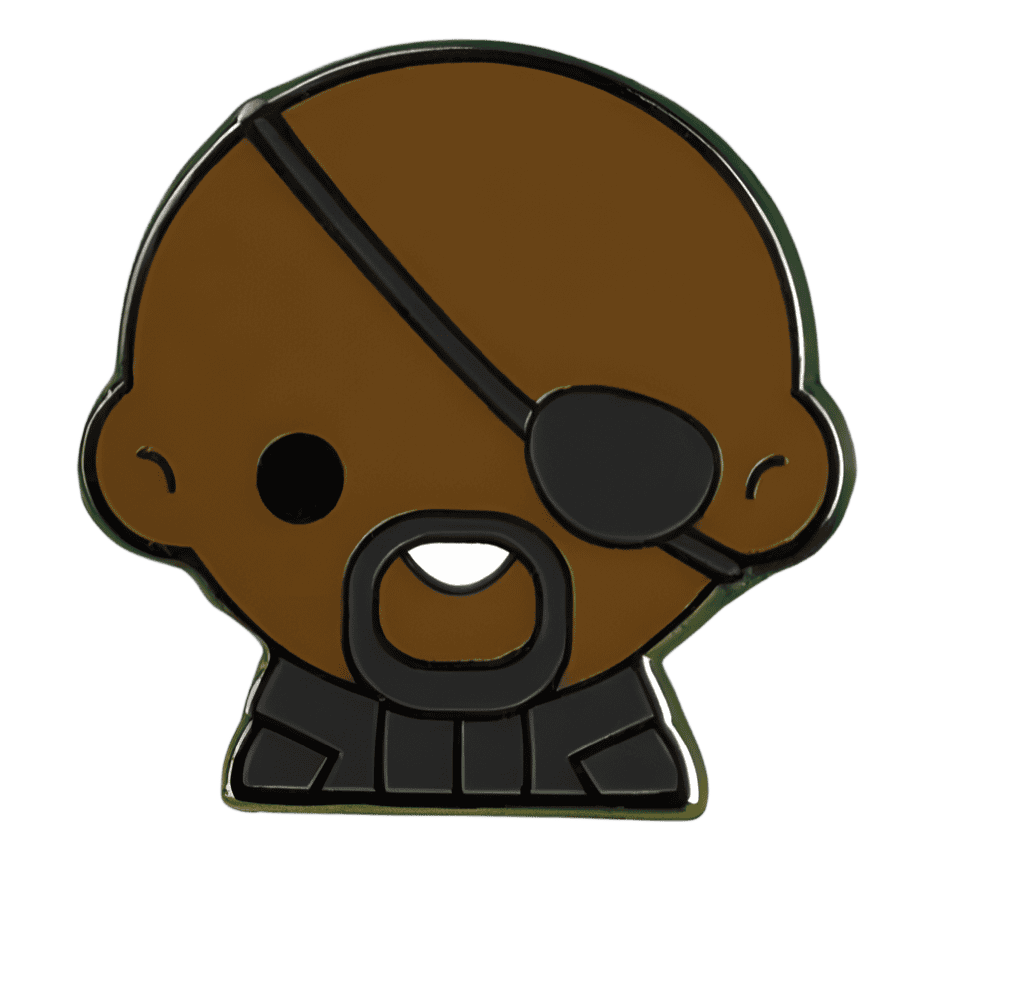 Nick Fury Disney pin