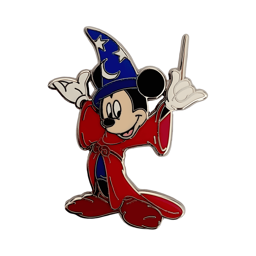Sorcerer's Apprentice Mickey Mouse with Wand Disney pin