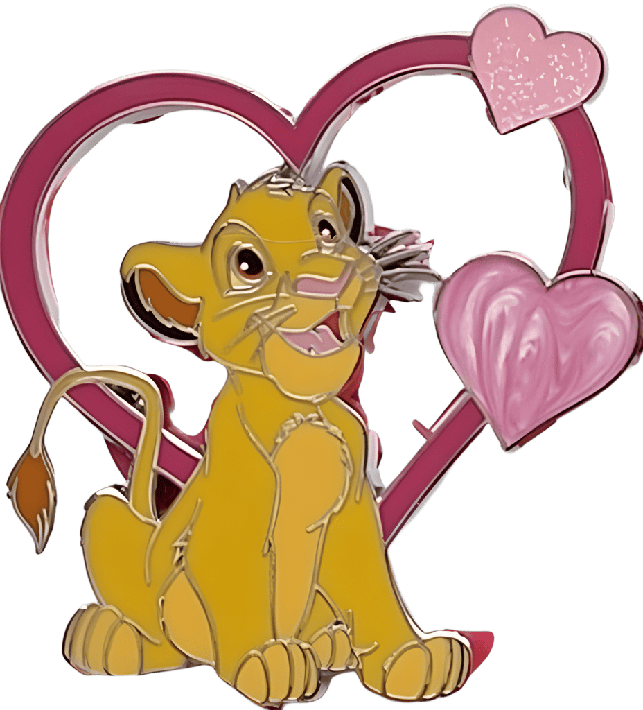 Simba Disney pin