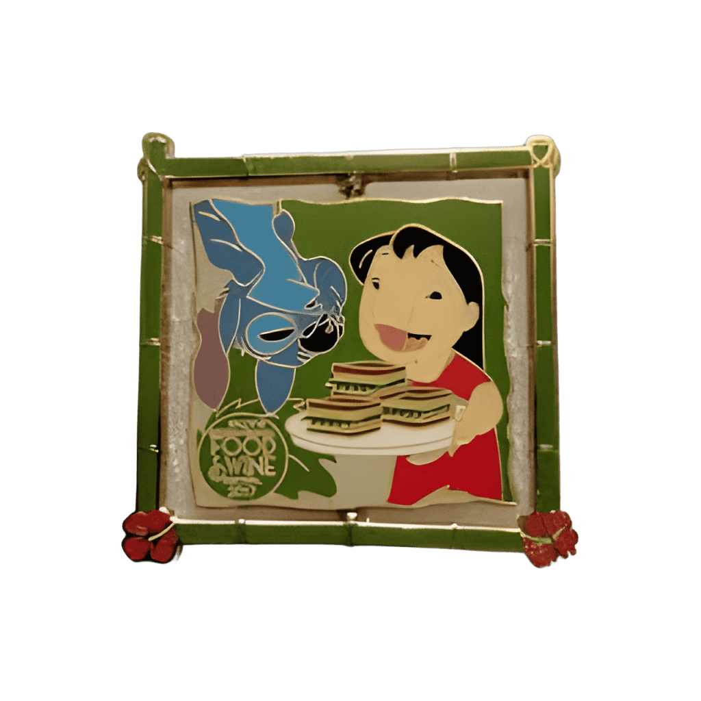 Stitch and Lilo Spinner Disney pin