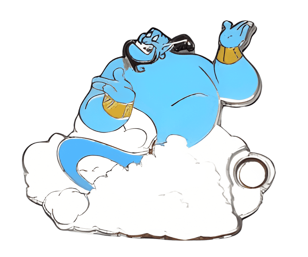 Genie Disney pin