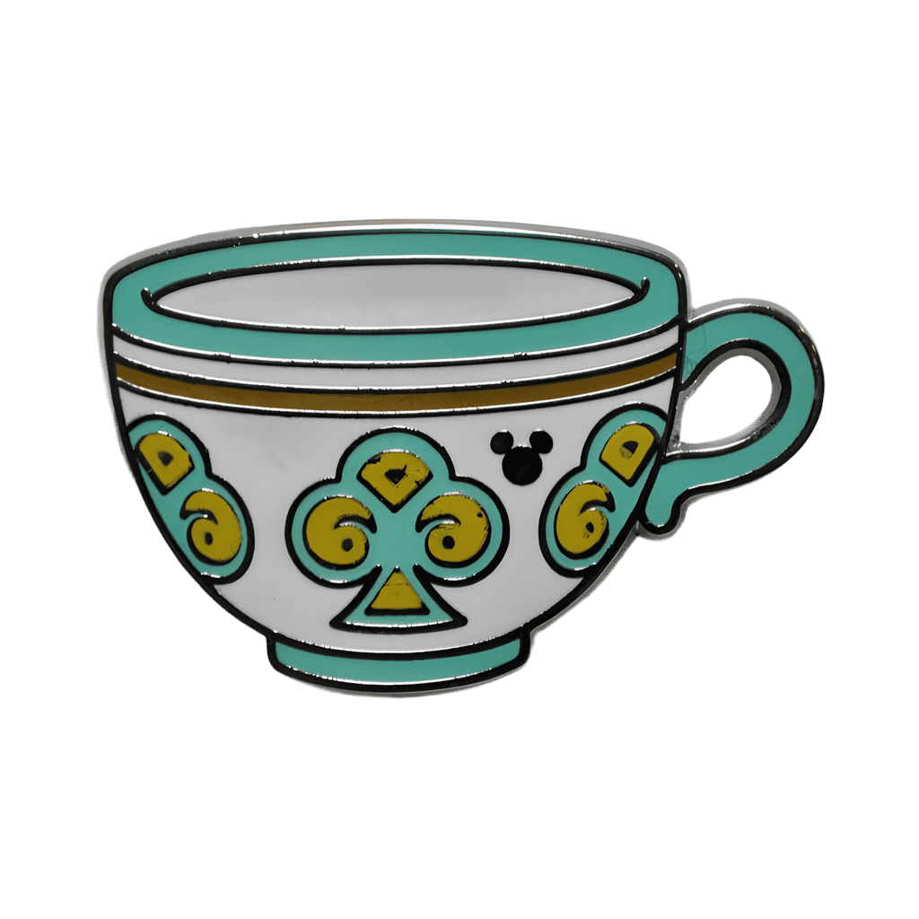 Turquoise Disney pin