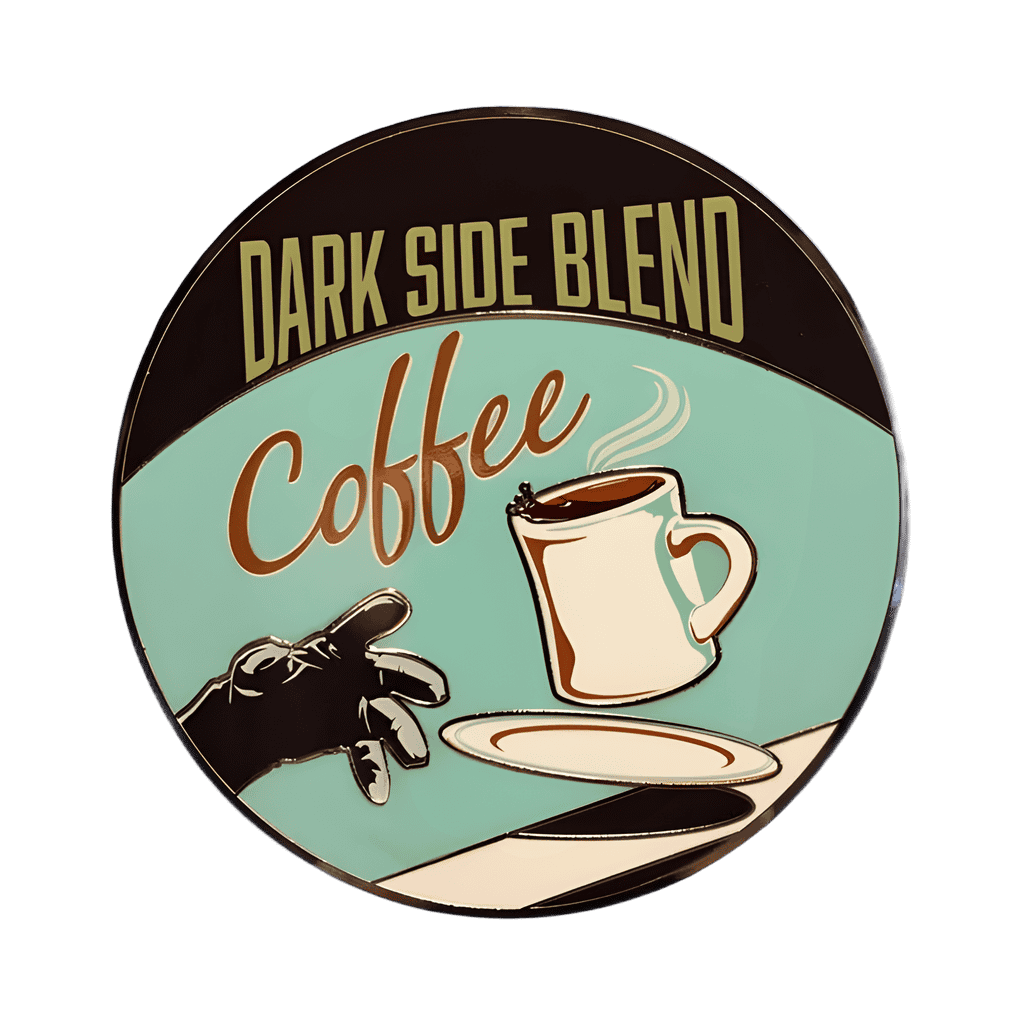 Dark Side Blend Coffee - Darth Vader Disney pin
