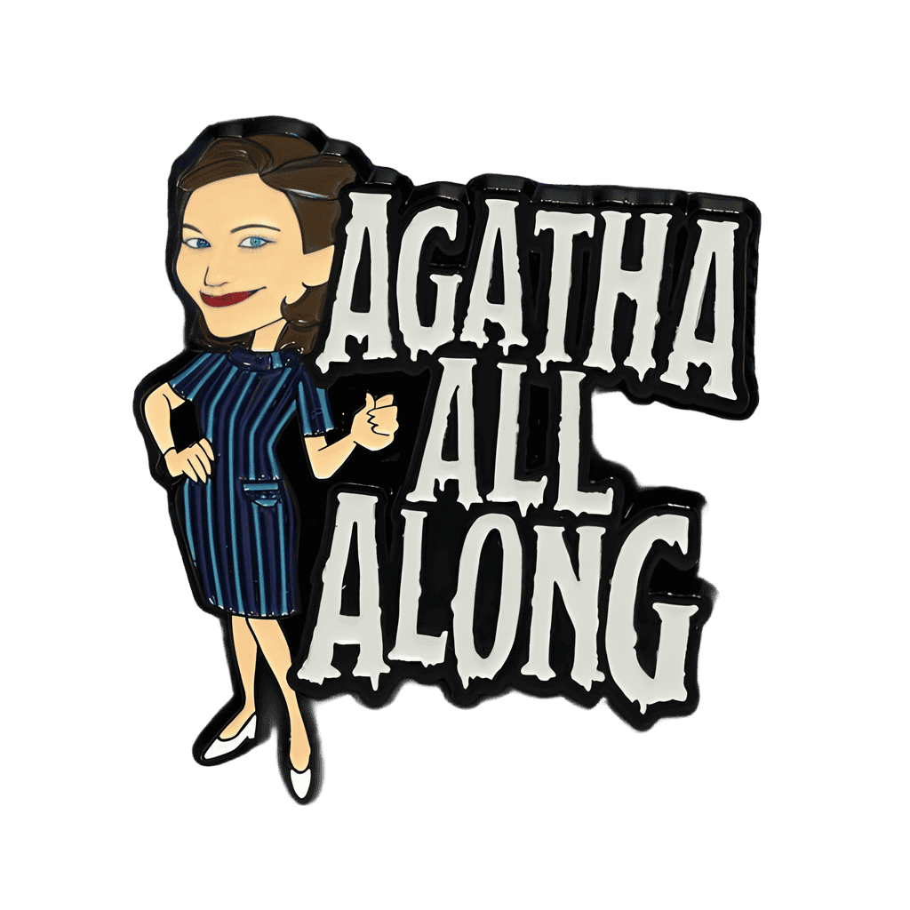 Marvel WandaVision Agatha All Along Enamel Pin Disney pin