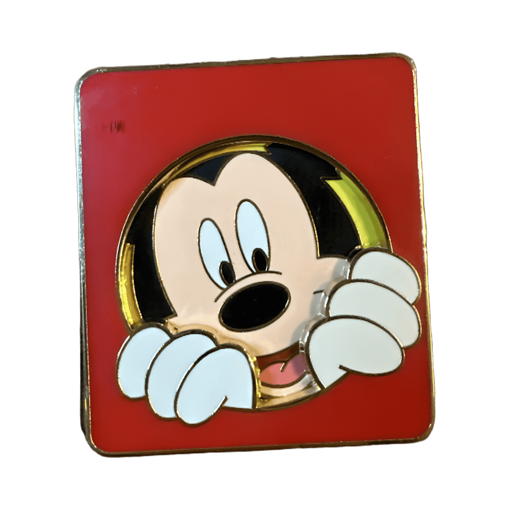 Mickey Mouse Peeking Disney pin