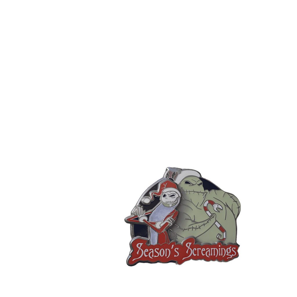 Sandy Claws and Oogie Boogie Seasons Screamings Disney pin