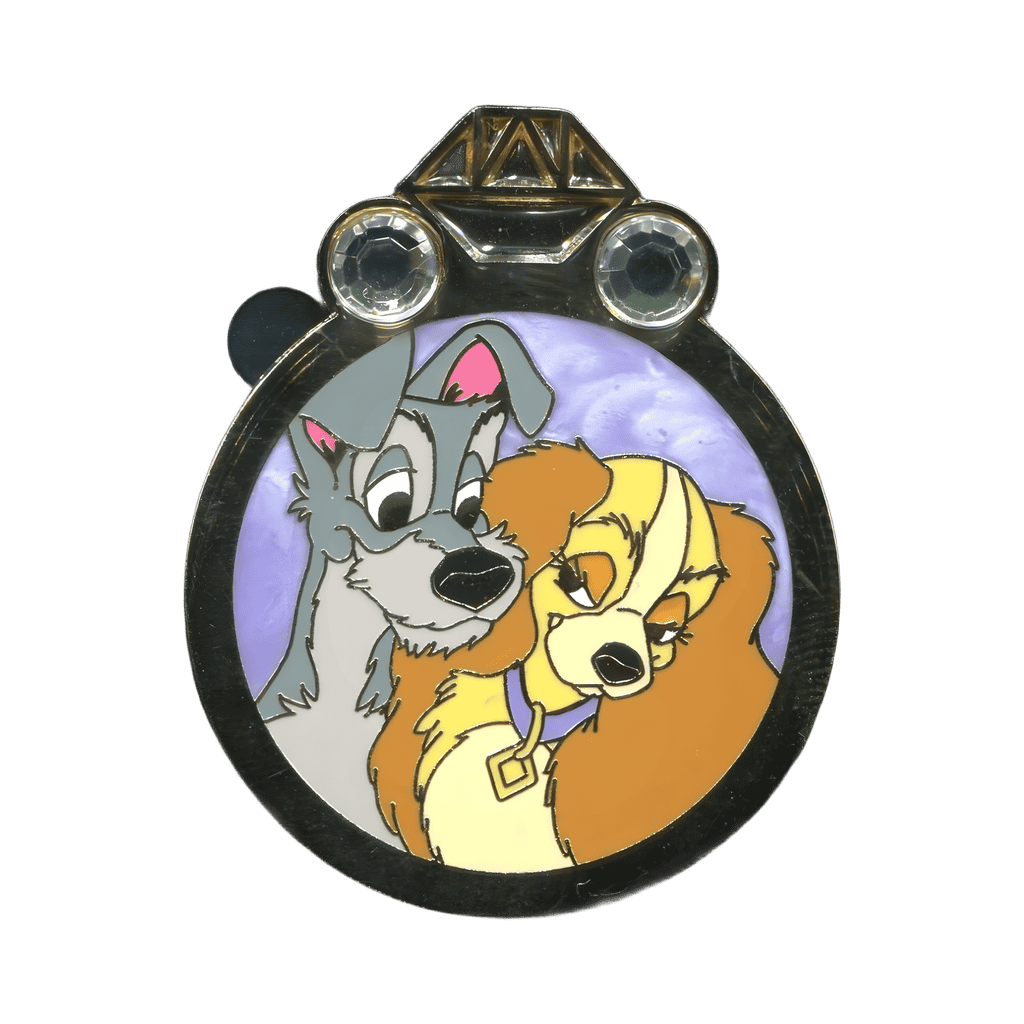 Lady and The Tramp Disney pin