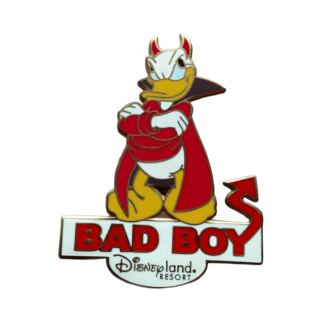 Bad Boy Devil Donald (DLR version) Disney pin