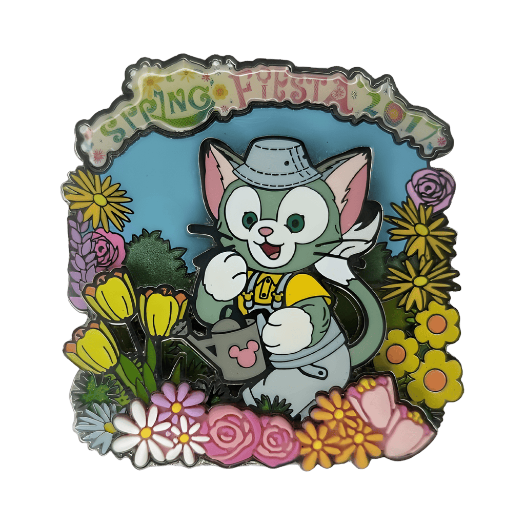 Gelatoni Watering Free-D Flowers Disney pin
