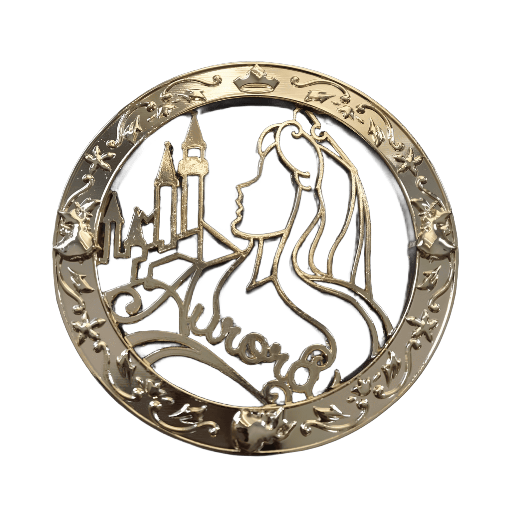 Princess Silhouette Set - Aurora Disney pin