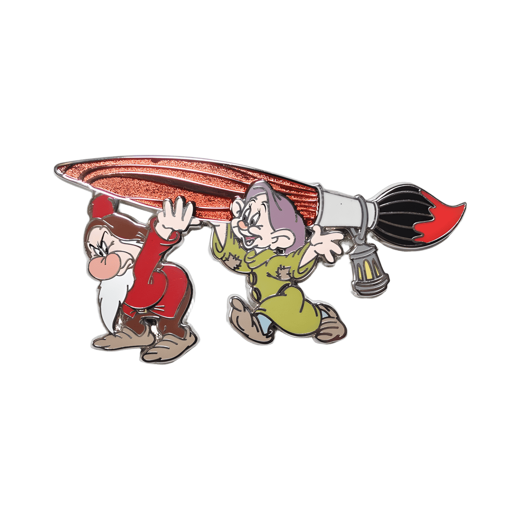 Grumpy and Dopey Disney pin