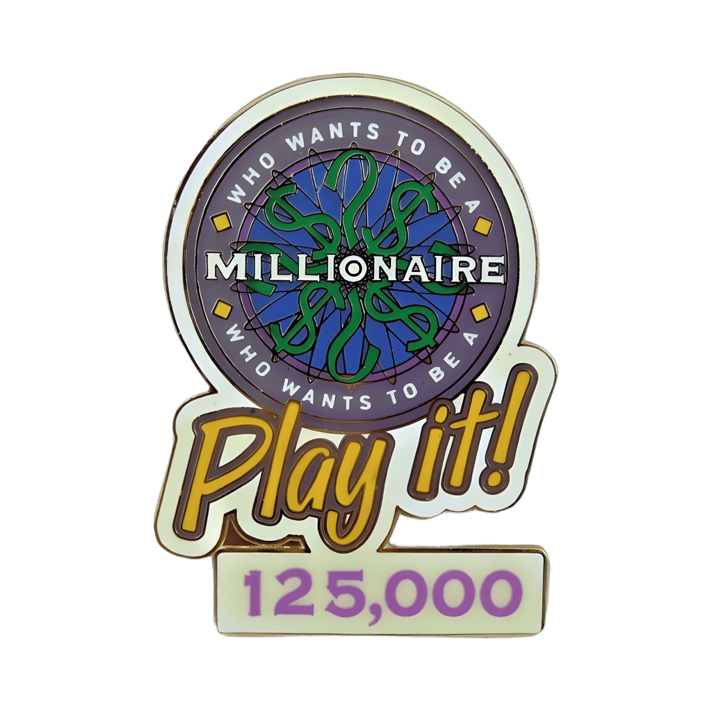 125,000 Points Disney pin
