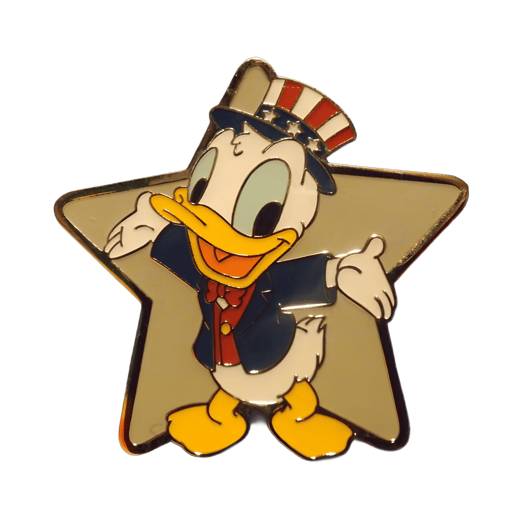Abu's Bazaar Prizes - Americana - Donald Duck Disney pin