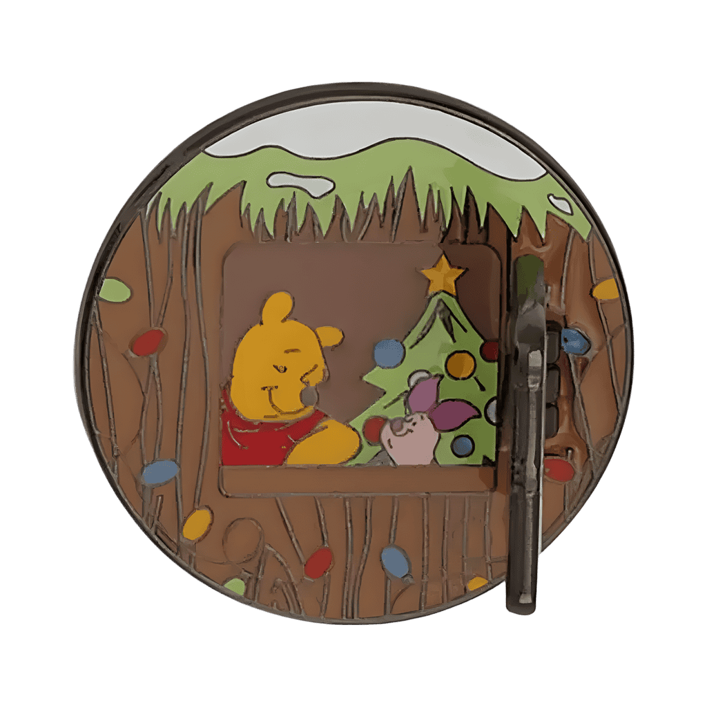 Winnie The Pooh Christmas Window Disney pin