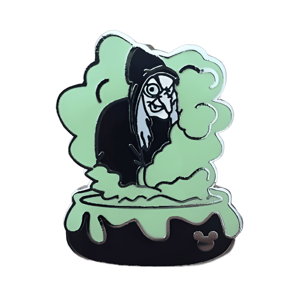 Evil Hag Hidden Mickey Disney pin
