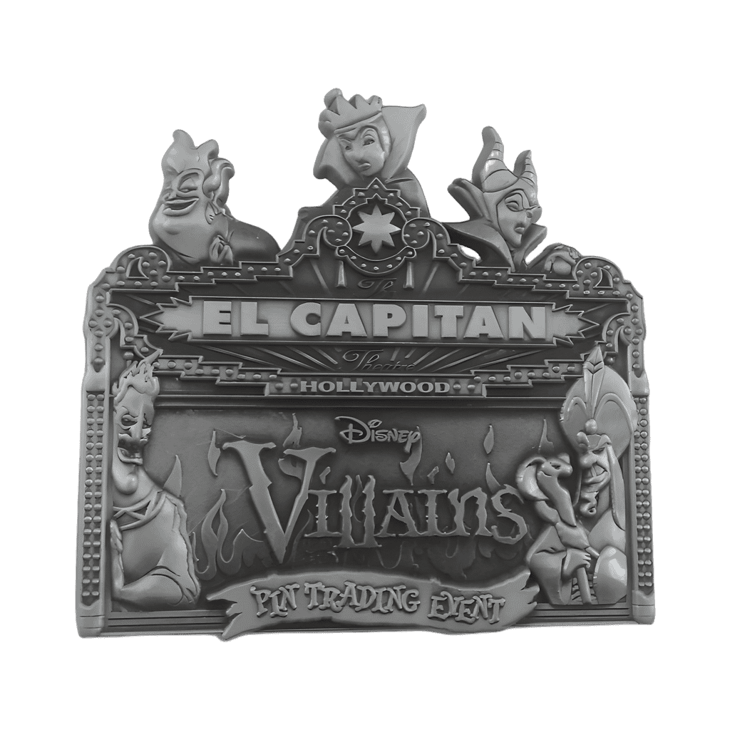 Villains Diecast Marquee Disney pin