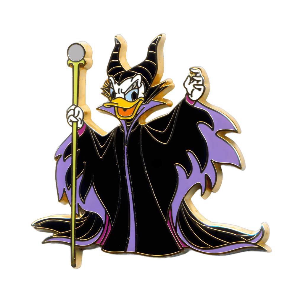 Daisy Duck as Maleficent Disney pin