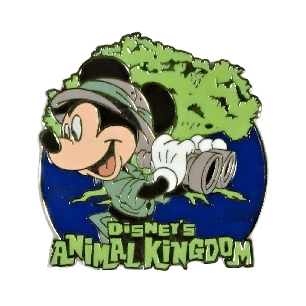 Mickey with Binoculars Disney pin