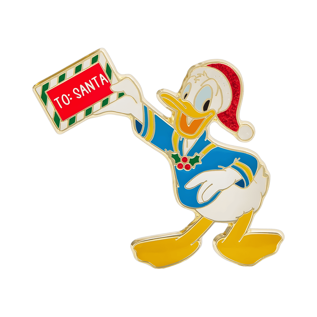 Donald Duck Letter To Santa Disney pin