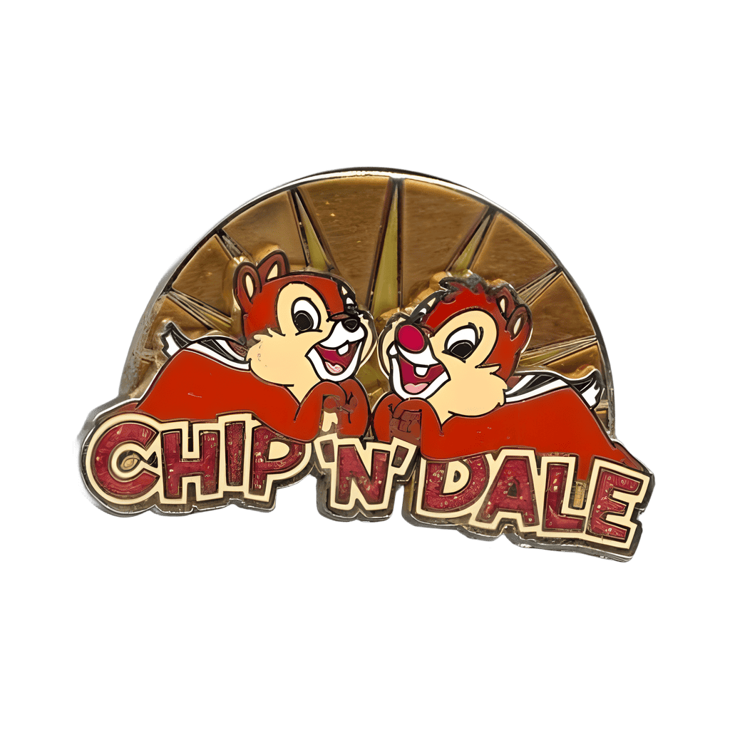 Chip 'n' Dale Sunrise Logo Disney pin