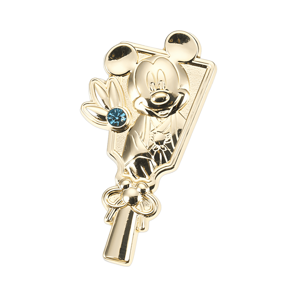Gold Mickey Mouse Disney pin