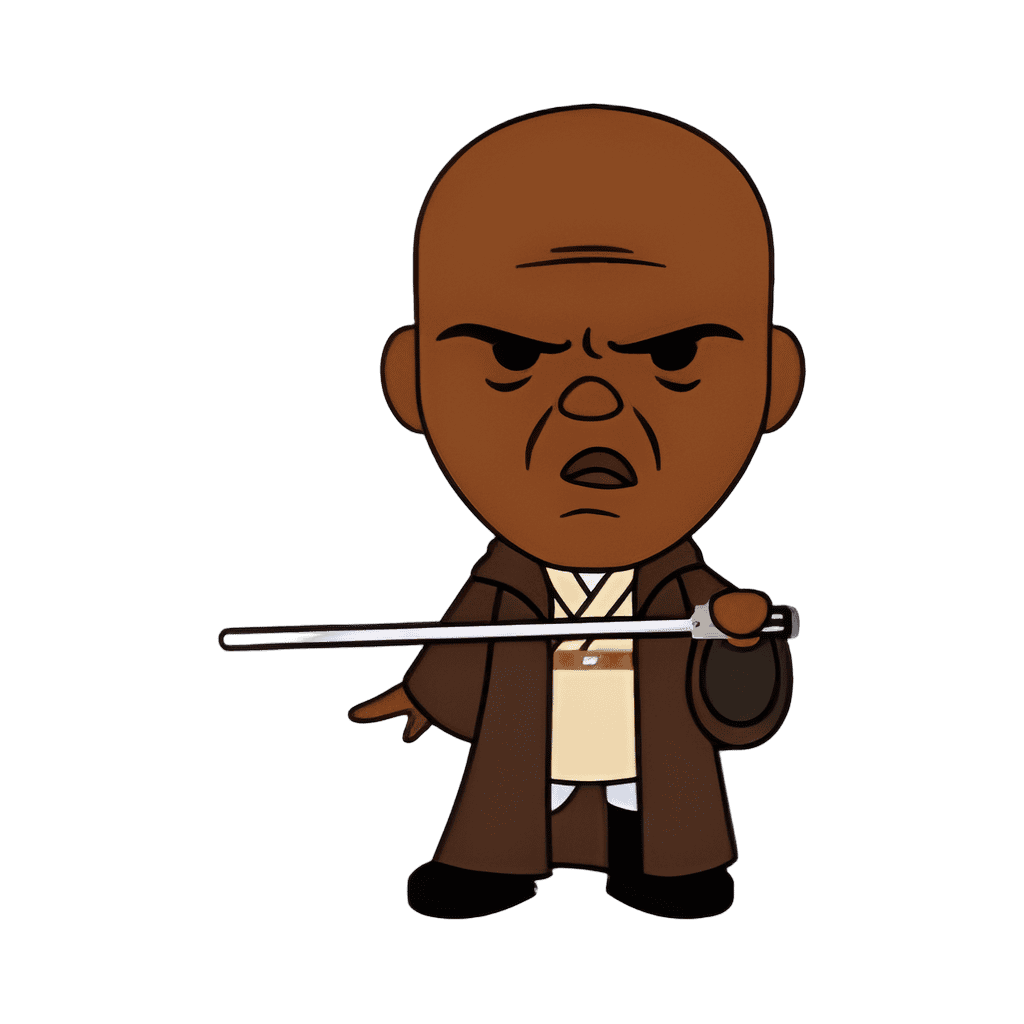 Mystery Pack — Mace Windu Disney pin