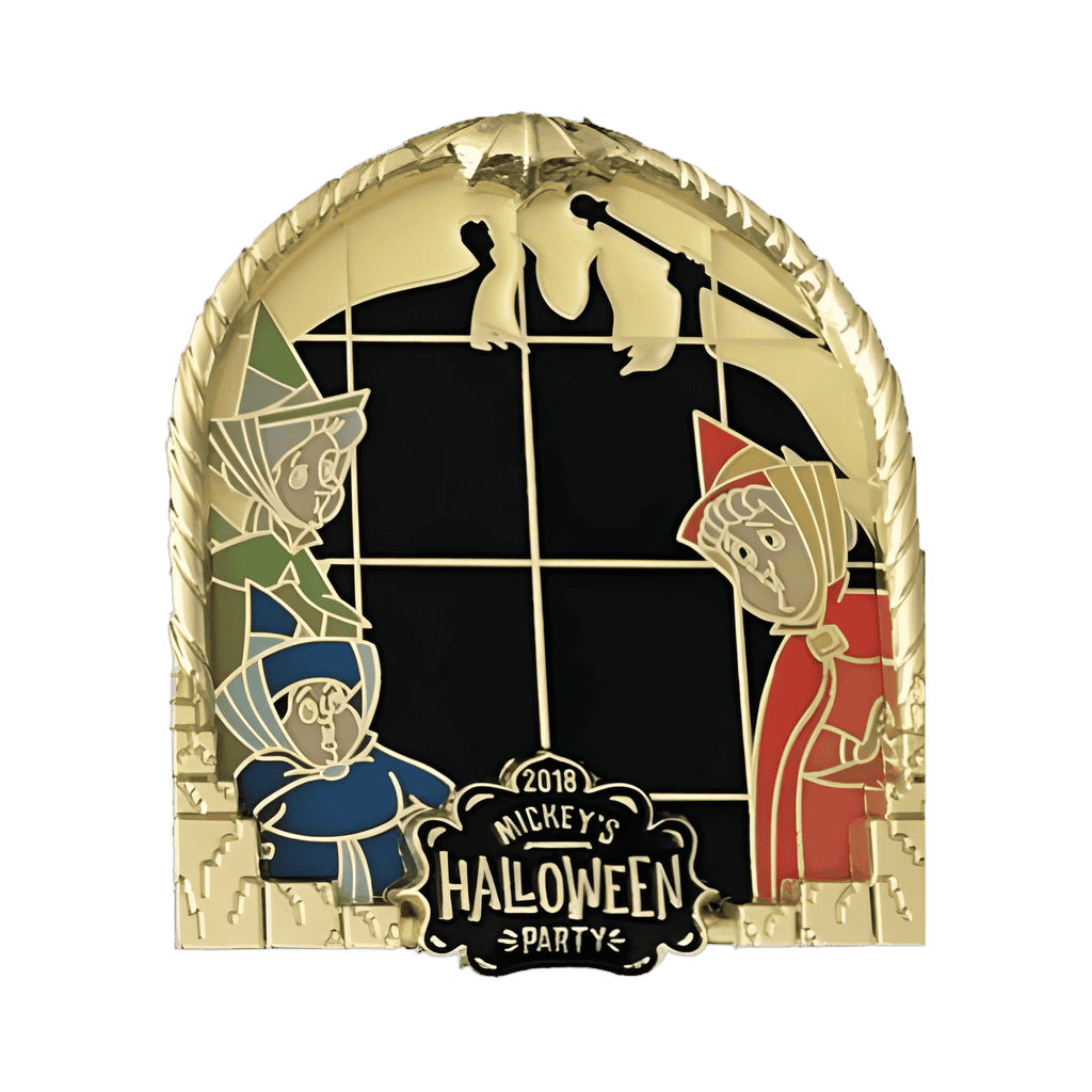 Good Faries w/Maleficent Shadow Disney pin